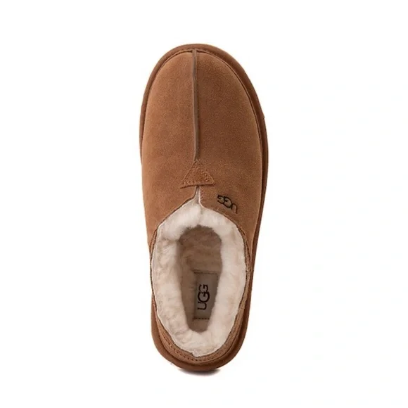 UGG Men\'s Chestnut Suede Shearling-Lined Slip-On Loafers Mens UGG® Classic Slip-On Slipper - Chestnut | Journeys main image 2
